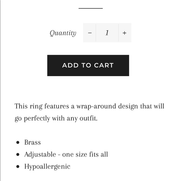 Triangle Brass Necklace & Ring - Picture 8 of 8